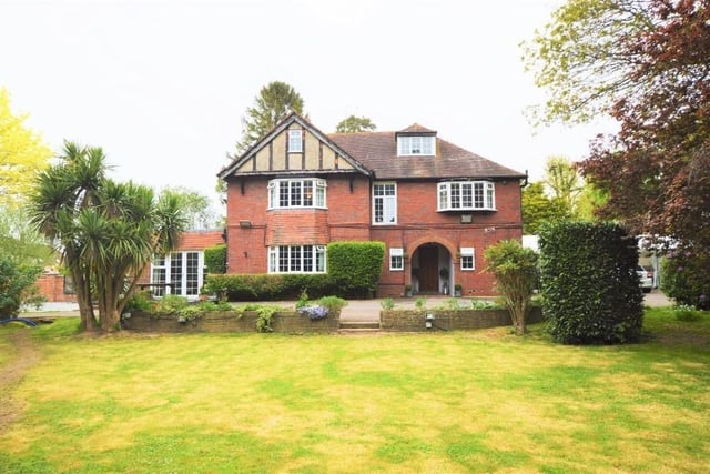 The four bedroom home is on the market for £2,500,000.