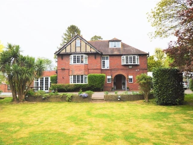 The four bedroom home is on the market for £2,500,000.