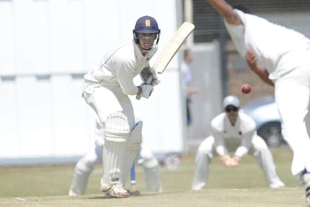 Portsmouth skipper Ben Duggan saw his side's top order blown away by Andover at St Helens. Picture: Ian Hargreaves