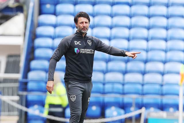 Danny Cowley is set to be named as a long-term Pompey boss imminently. Picture: Joe Pepler