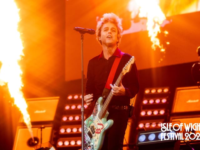 Green Day on the main stage - by Chloe Hashemi