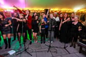 The cast of the Kings Theatre panto put on a fabulous show at the Queens Hotel Winter Lodge in aid of Portsmouth Pride for the second ever Kings at the Queens extravaganza. Eastenders star Lorraine Stanley, George Sampson of Britain’s Got Talent fame and the fabulous panto dame extraordinaire, Jack Edwards, were joined by fellow cast members of the 2024 Pompey Panto.Picture: Steve Spurgin