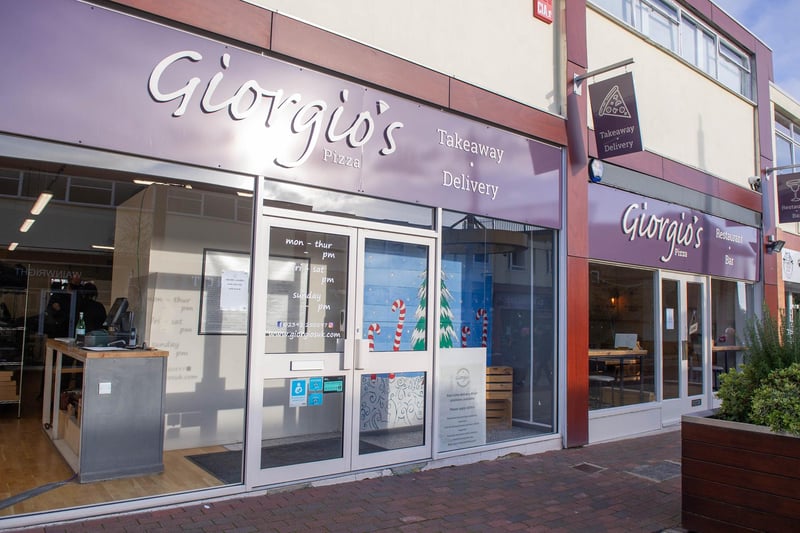 Giorgio's Pizza has a four-out-of-five rating after an assessment on April 19.