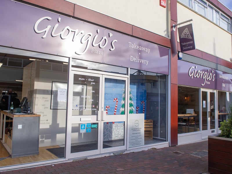 Giorgio's Pizza has a four-out-of-five rating after an assessment on April 19.