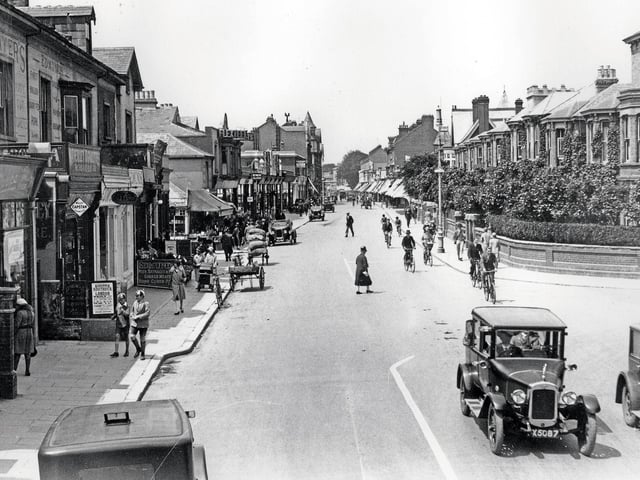 Shopping in Elm Grove, Southsea, in the 1930s