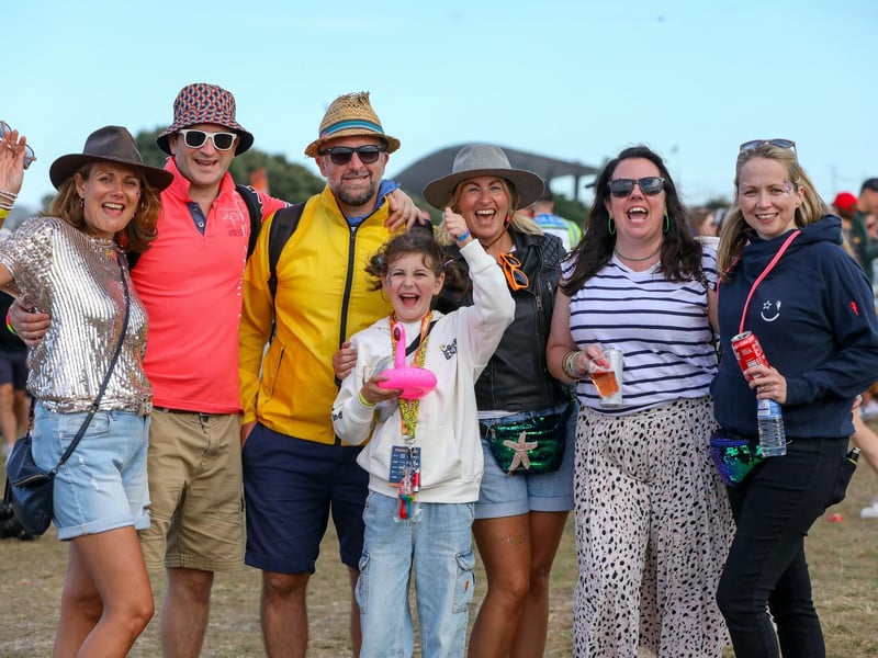 The Wharton and Di Marco families and David Jones
Picture: Chris Moorhouse (jpns 270823-92)