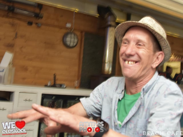 DJ Matt Handy's party at Southsea Beach cafe marking 30 year career