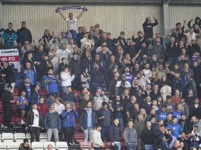 Number of away fans present: 1,601