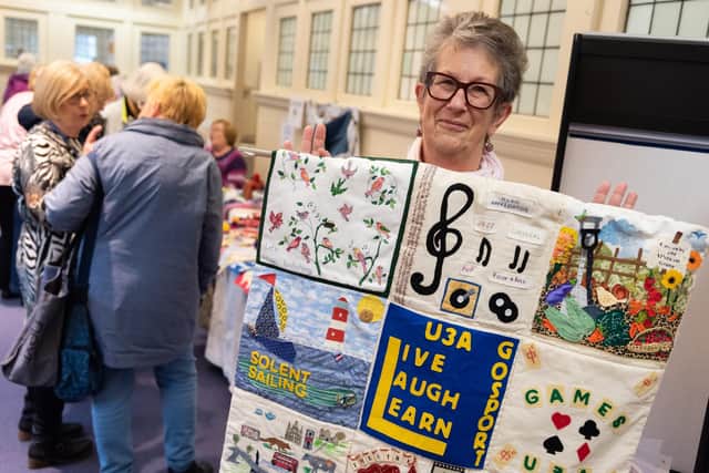 Jan Almond, craft group leader
Picture: Duncan Shepherd