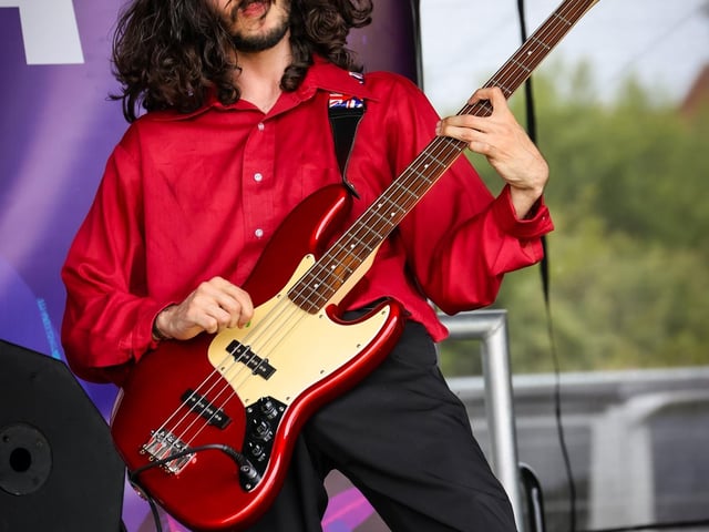 Pictured - Belle Dame performing on the Main Stage. Photos by Alex Shute.