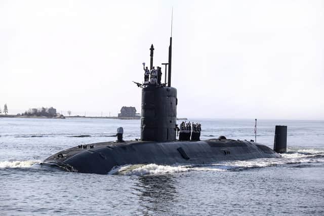 HMS Trenchant's captain is being investigated for letting his ship's company throw a 'lockdown party'. Photo: Royal Navy