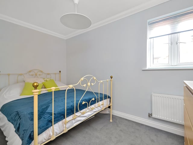 One of the bedrooms