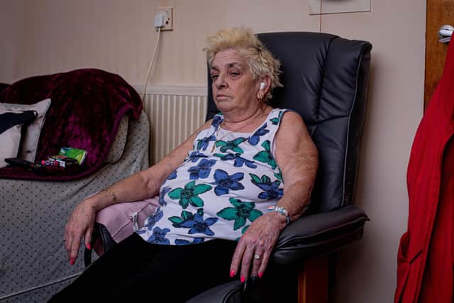 Pictured: Linda Sumner at her home in Buckland, Portsmouth. Picture: Habibur Rahman