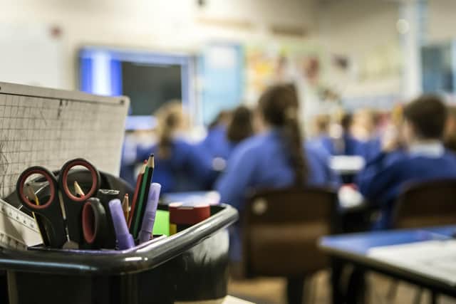 Pupils in a school classroom. PIC: Danny Lawson/PA Wire