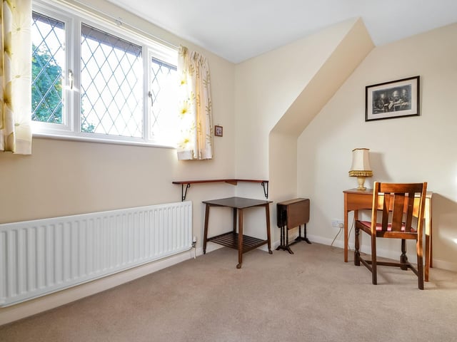 One of the bedrooms