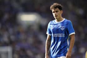 Alex Robertson has made 13 appearances for Pompey since arriving on a season-long loan from Manchester City. Picture: Jason Brown/ProSportsImages