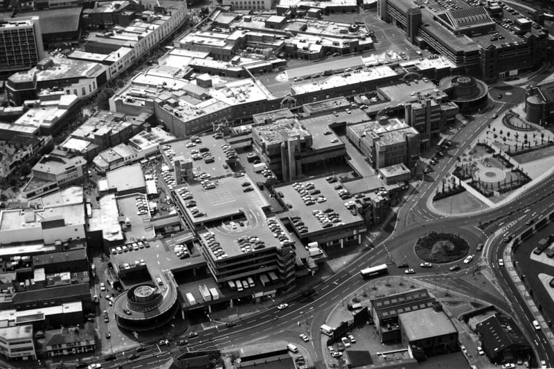 An aerial of the Tricorn. Undated