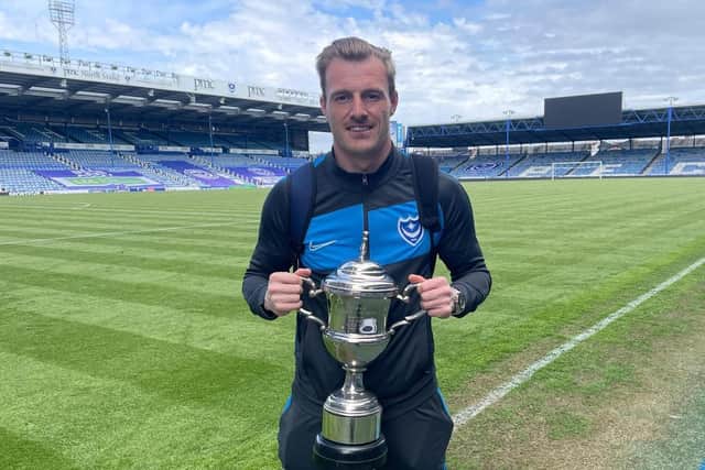 The Fratton faithful voted Craig MacGillivray as their The News/Sports Mail Player of the Season for 2020-21