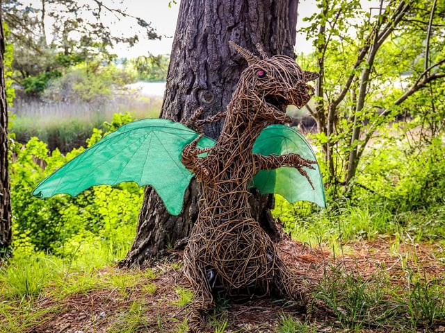 New Forest Folklore: Fairies, Witches and Dragon trail at Beaulieu.