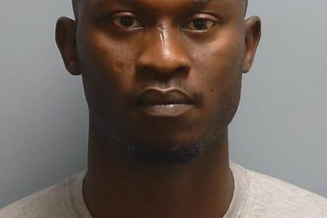 Charles Okiy. Pic Hants police