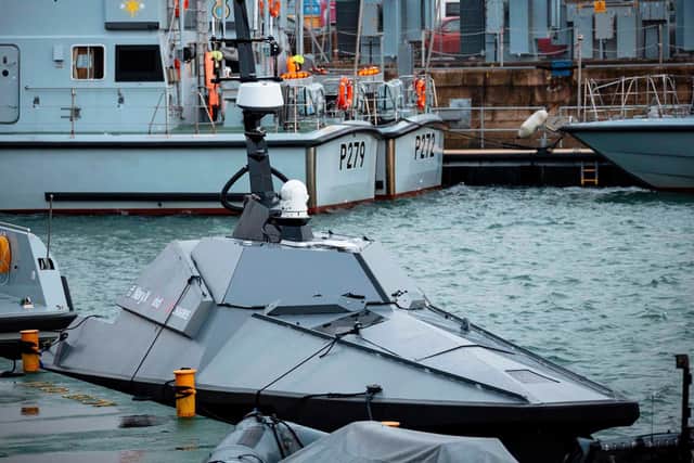 The boat will now go through a period of trials by NavyX, a specialist naval branch seeking to test the latest robotic kit.