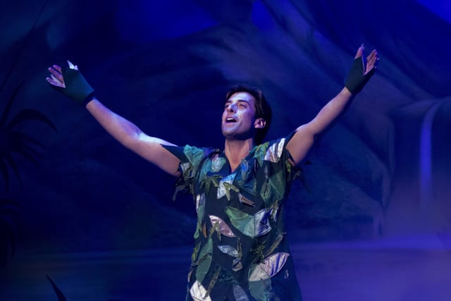James 'Arg' Argent stars as Peter Pan
Picture by Alan Bound for The Kings Theatre