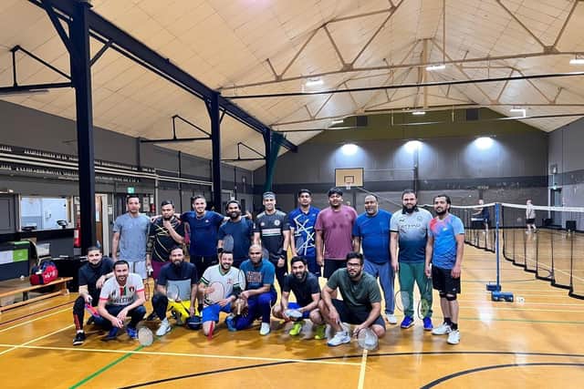 The Portsmouth Bengali SC Badminton Club at Wimbledon Park Sports Centre
