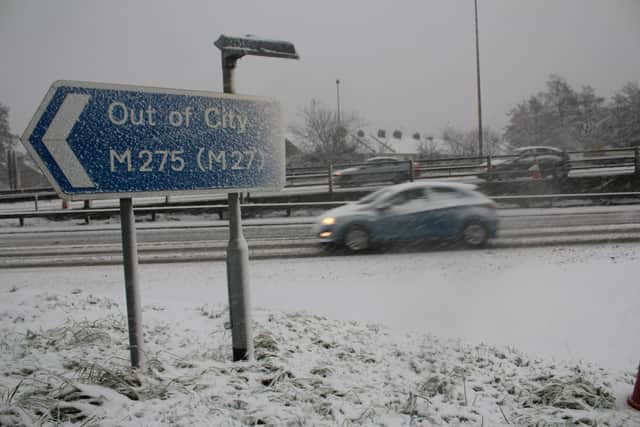 Portsmouth was covered in snow like a blanket in 2013. Picture: Marcin Jedrysiak