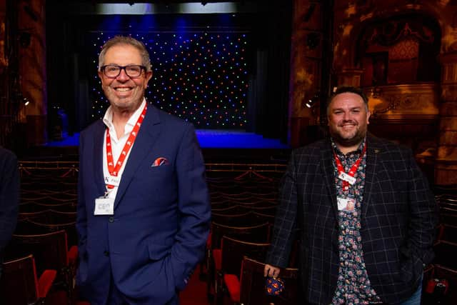 Paul Woolf and Jack Edwards at the Kings Theatre
Picture: Habibur Rahman