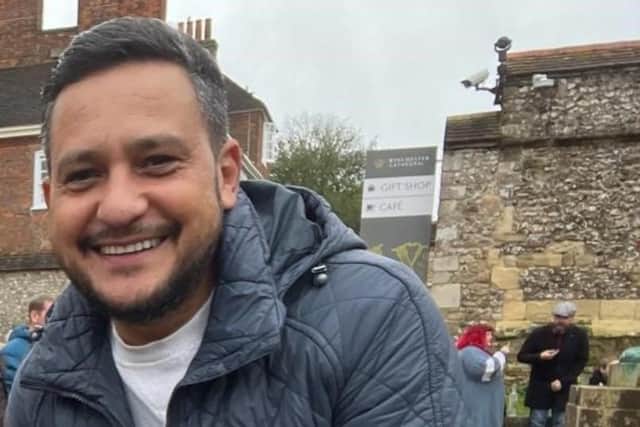 Weber Nogueira, 54, was found dead at his home. Pic Hants police