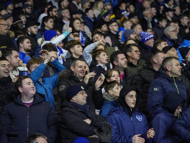 Pompey 1,485 travelling fans were in full voice in their third away game on the spin at Oxford last night.