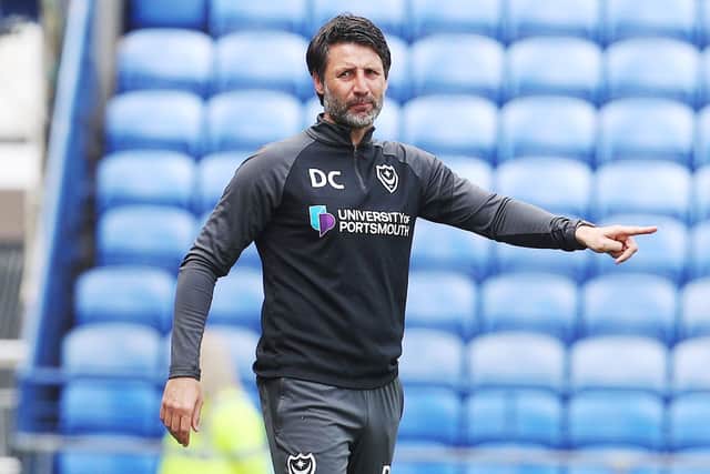 Danny Cowley. Picture: Joe Pepler