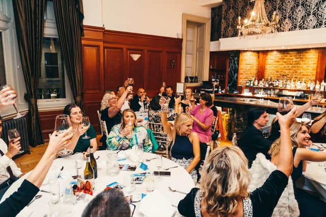 Staff at Peak Retreats celebrate the company's 20th anniversary.
Picture: MattPJClark