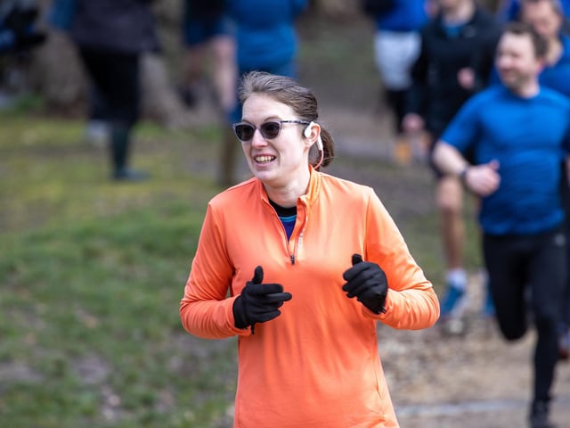 Competitors in Saturday morning's Havant parkrun at Staunton Country Park. Picture: Alex Shute