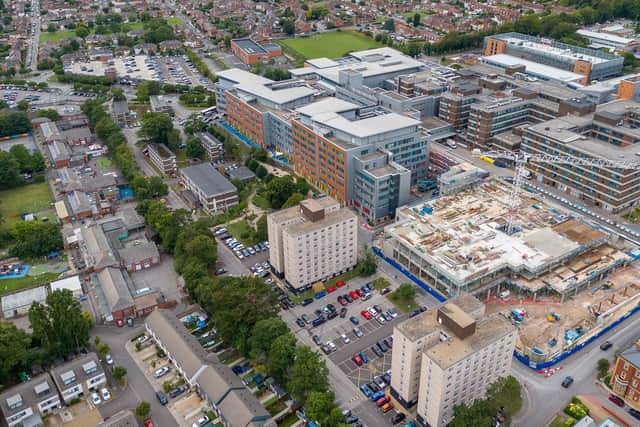 Update from QA, Cosham, Portsmouth on 29th July 2023

Pictured: GV of QA new Emergency Department

Picture: Marcin Jedrysiak