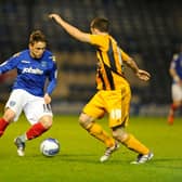 Scott Allan made 25 appearances and scored twice during two Fratton Park loan spells. Picture: Ian Hargreaves