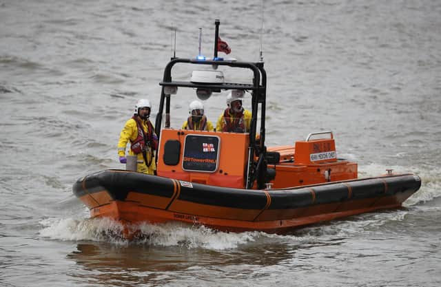 The lifeboat crew was called out on Friday. Picture: Dan Kitwood/Getty Images