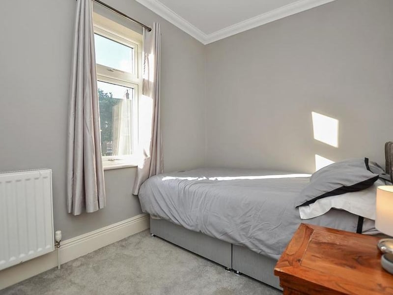 The fourth and final bedroom is also a good size. There is a radiator, power points and a double-glazed window to the rear elevation.