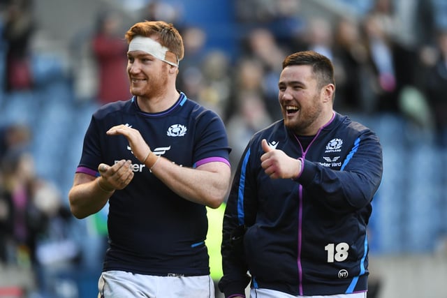 Hard-working performance from the second row who sin-binned for repeat offending in the second half on what was his first Scotland start in almost five years. 6