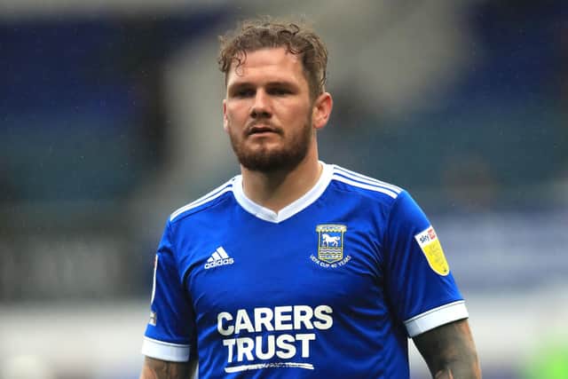 Ipswich Town's James Norwood. Pic: Adam Davy/PA Wire.