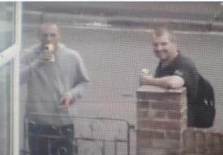 Police would like to speak to these two men as part of their investigation. Picture: Hampshire Constabulary