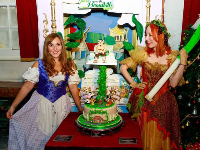 Jack and the Beanstalk Cake at the Groundlings Theatre in 2019. Picture: Steve Spurgin