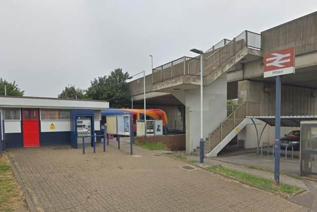 Hilsea Railway Station. Picture: Google Street View