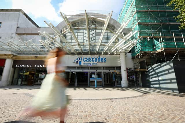 Cascades shopping centre, Portsmouth
Picture: Chris Moorhouse  (jpns 200921-51)