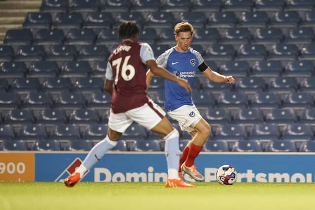 Denver Hume was among the squad players praised by Danny Cowley after stepping up to route Aston Villa under-21s 5-0. Picture: Jason Brown/ProSportsImages