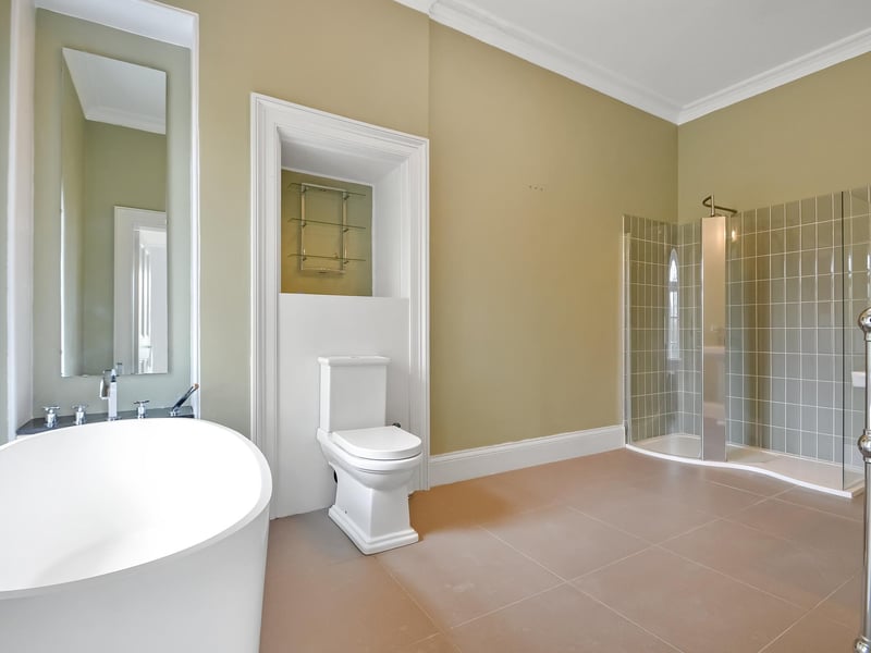 The bathroom