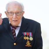 Hampshire Music Service have produced a musical compilation in tribute to Captain Tom Moore. Captain Tom has raised nearly £30million for the NHS by walking laps of his garden .