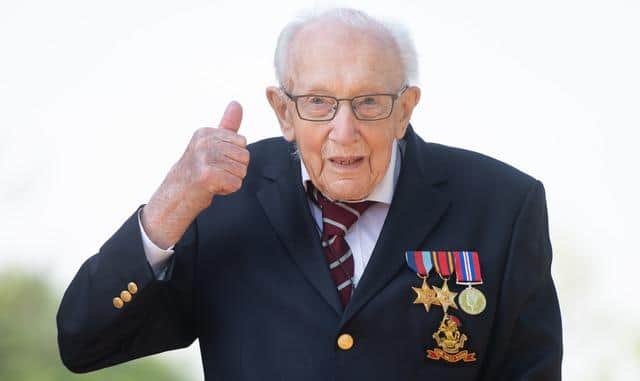 Hampshire Music Service have produced a musical compilation in tribute to Captain Tom Moore. Captain Tom has raised nearly £30million for the NHS by walking laps of his garden .