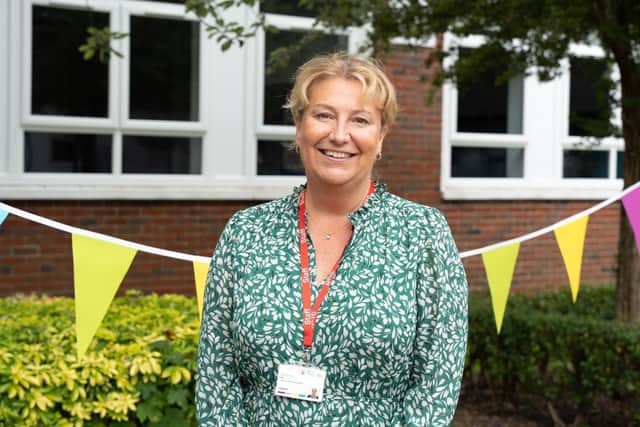 Principal Katy Quinn, City of Portsmouth College. 
Picture: Gabriel Worsley.