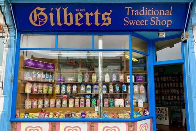 The real life Giberts Sweet Shop.